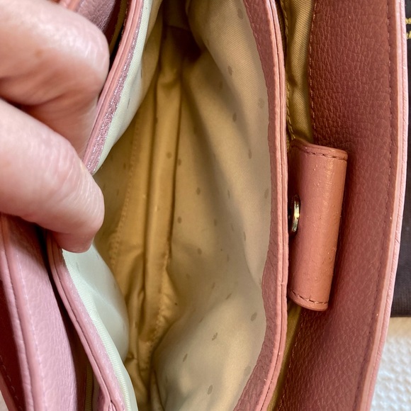 Kate Spade Pebbled Pink Leather Bag - Picture 9 of 12
